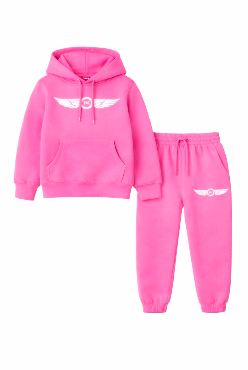 Kids Pink LHML Sweatsuit Set