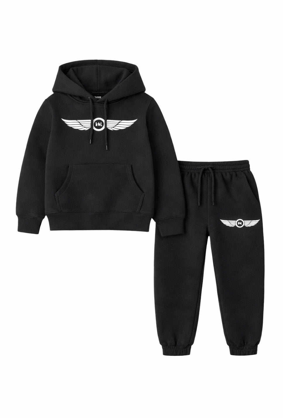 Kids Black LHML Sweatsuit Set