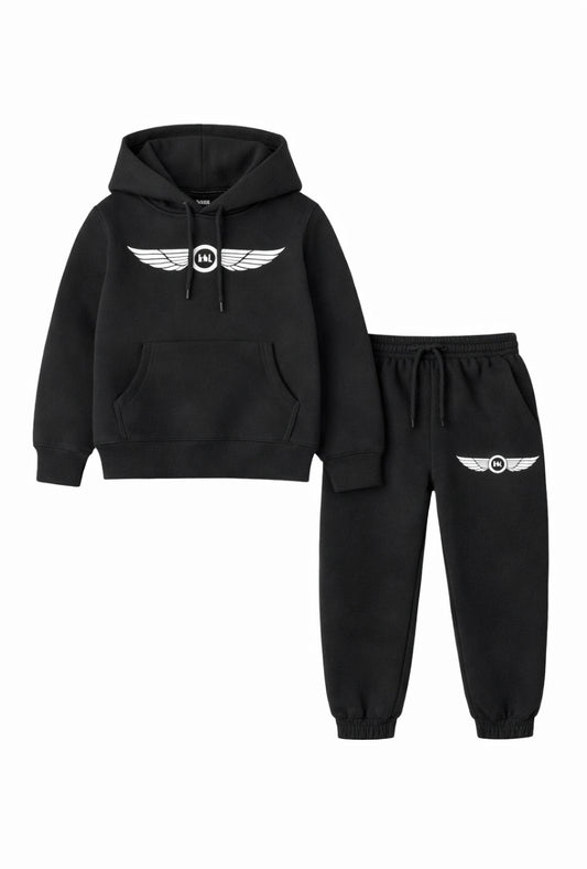 Kids Black LHML Sweatsuit Set